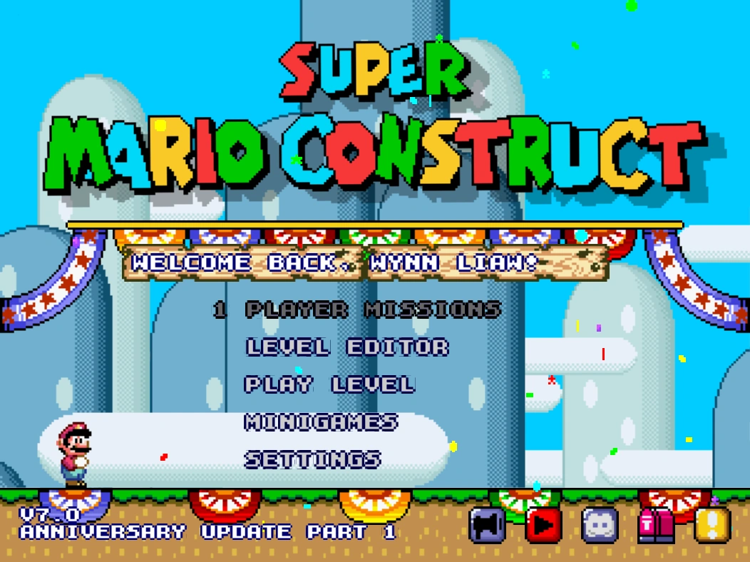 Super Mario Construct